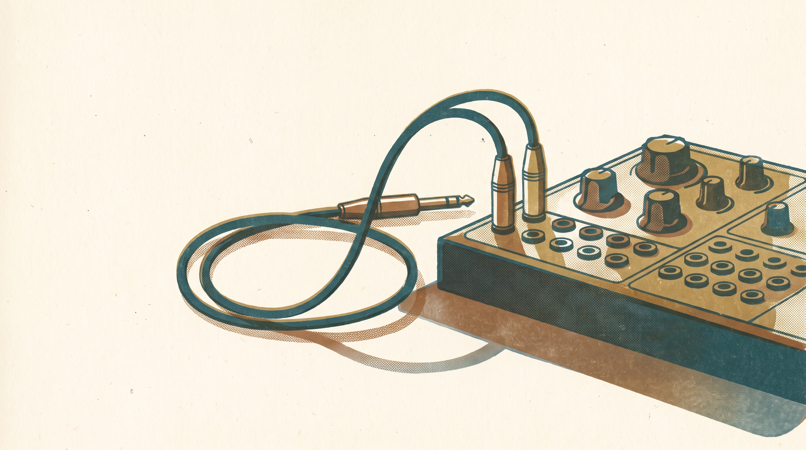 The Man Who Coded Sound — illustration