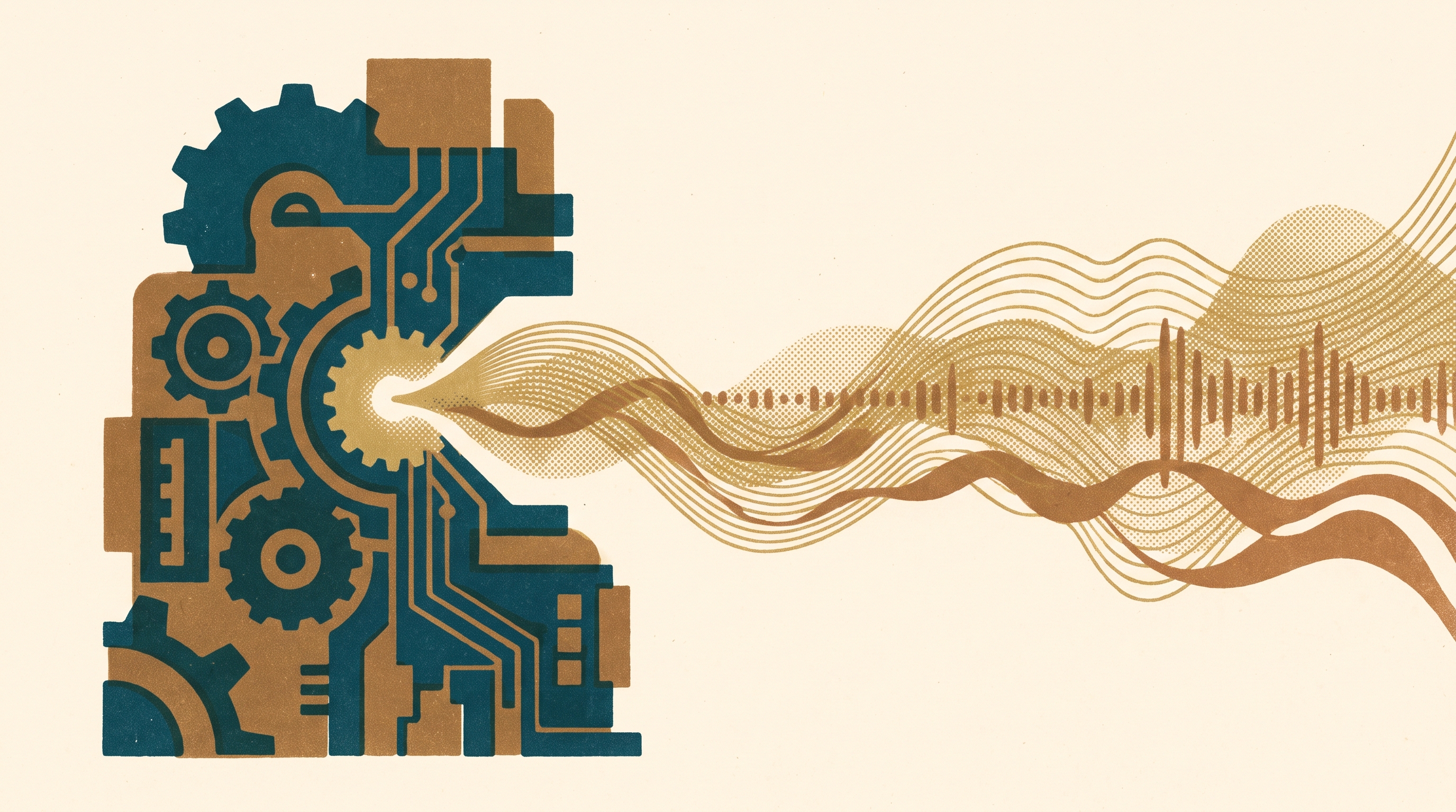 The Man Who Coded Sound — illustration