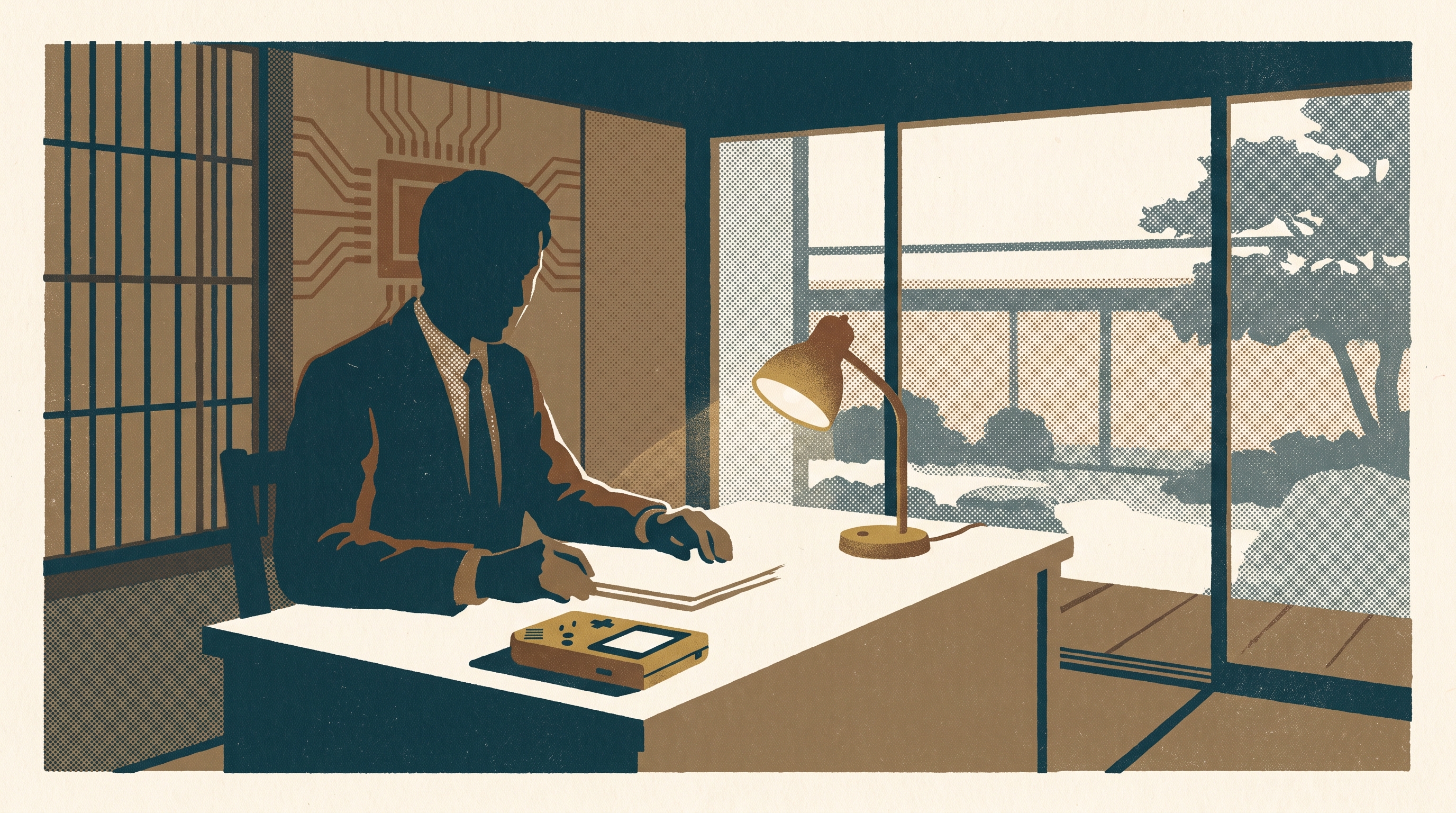 A Quiet Light — Enjoy Game Japan Museum illustration