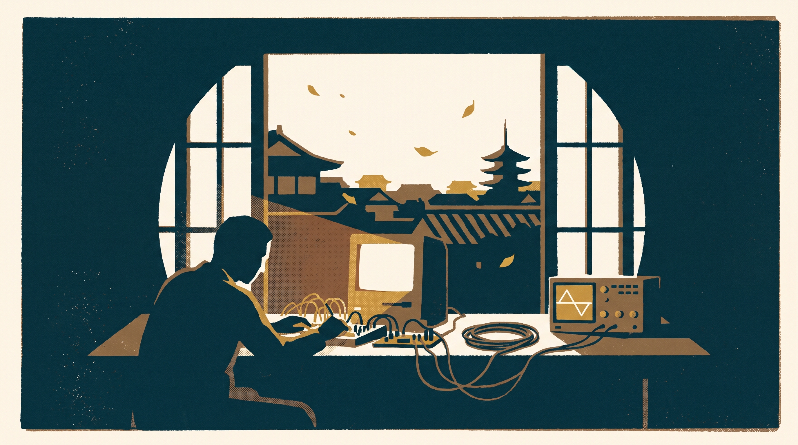 The Sound That the Game Makes — Enjoy Game Japan Museum illustration