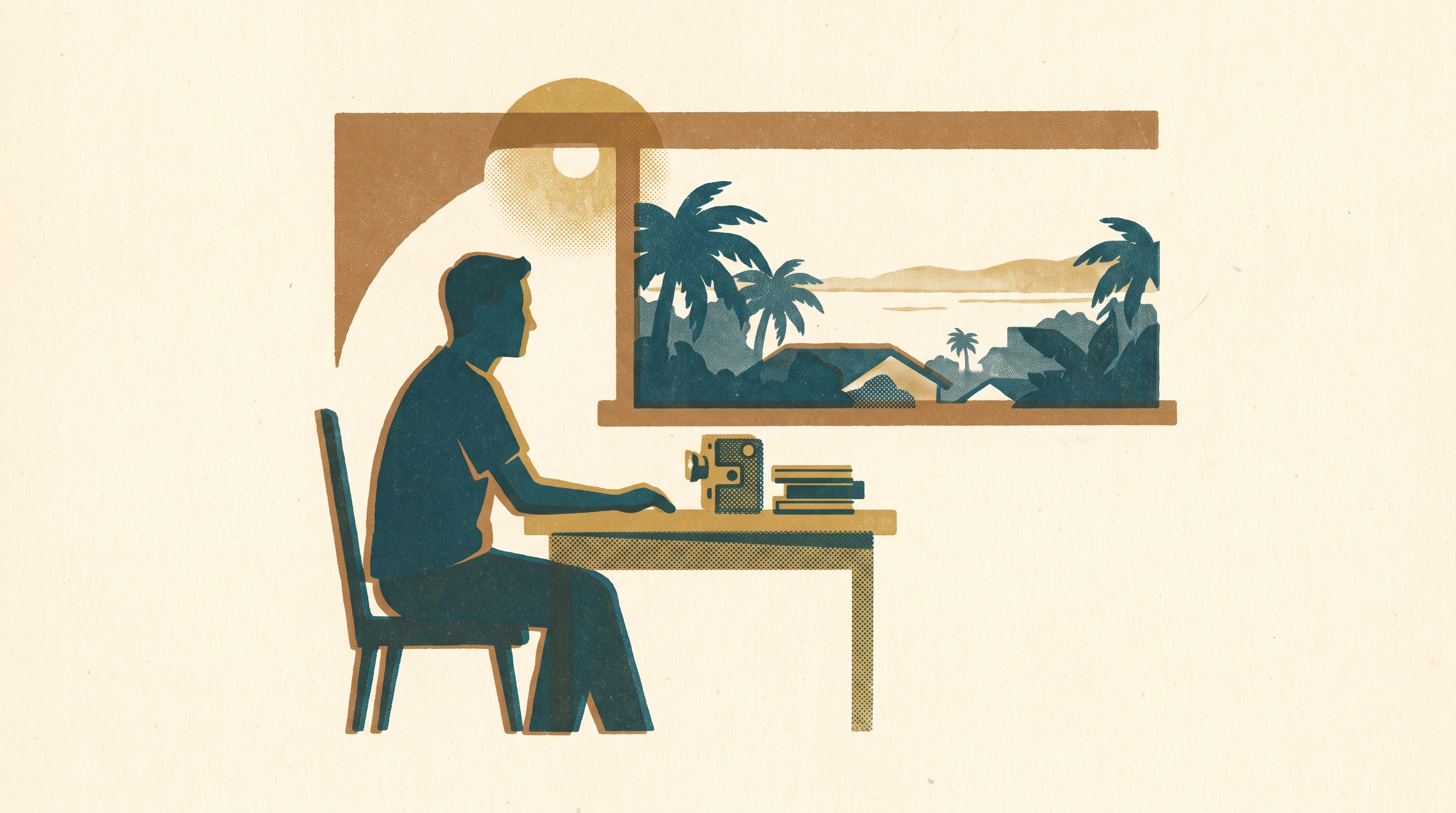 A Quiet Light — Enjoy Game Japan Museum illustration