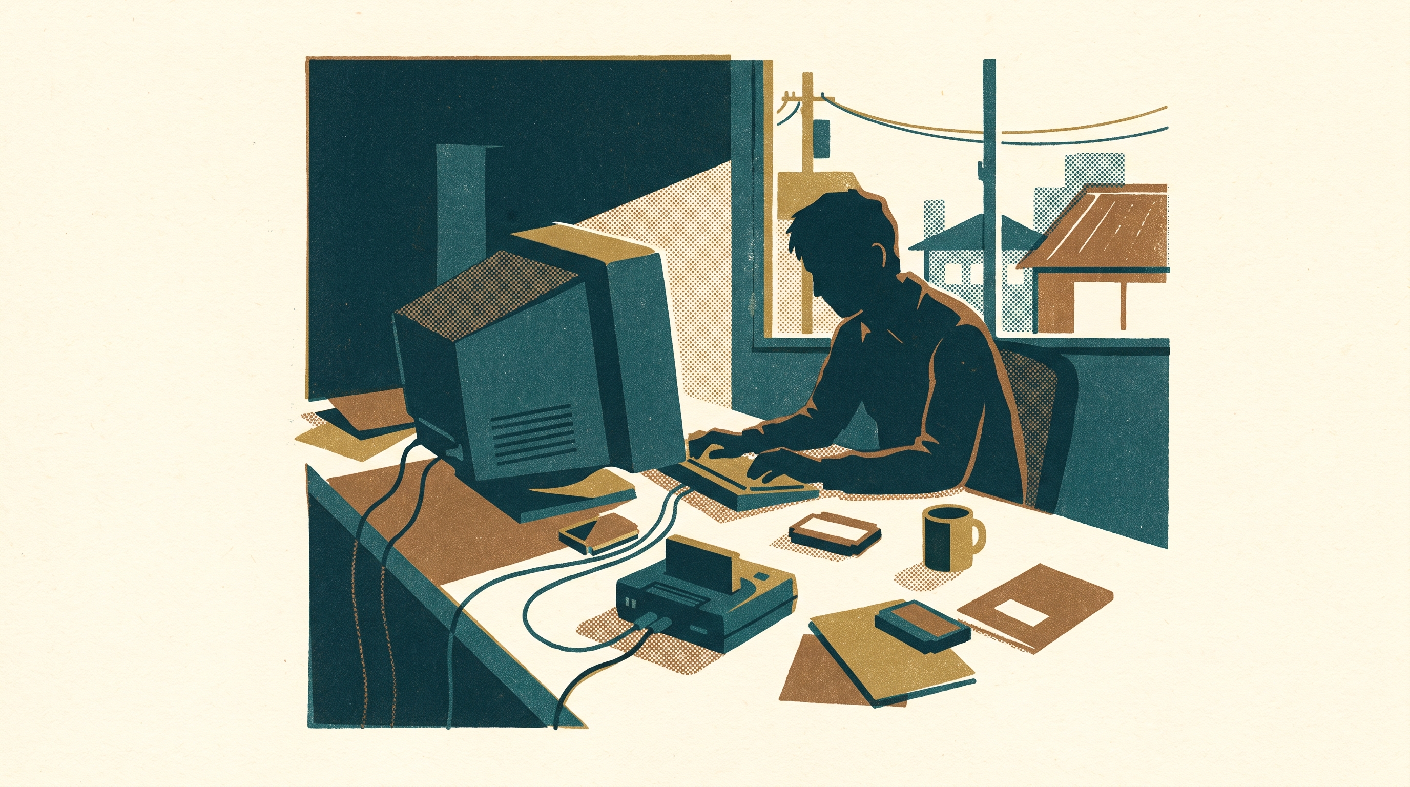 Two Weeks, Then Nothing — Enjoy Game Japan Museum illustration
