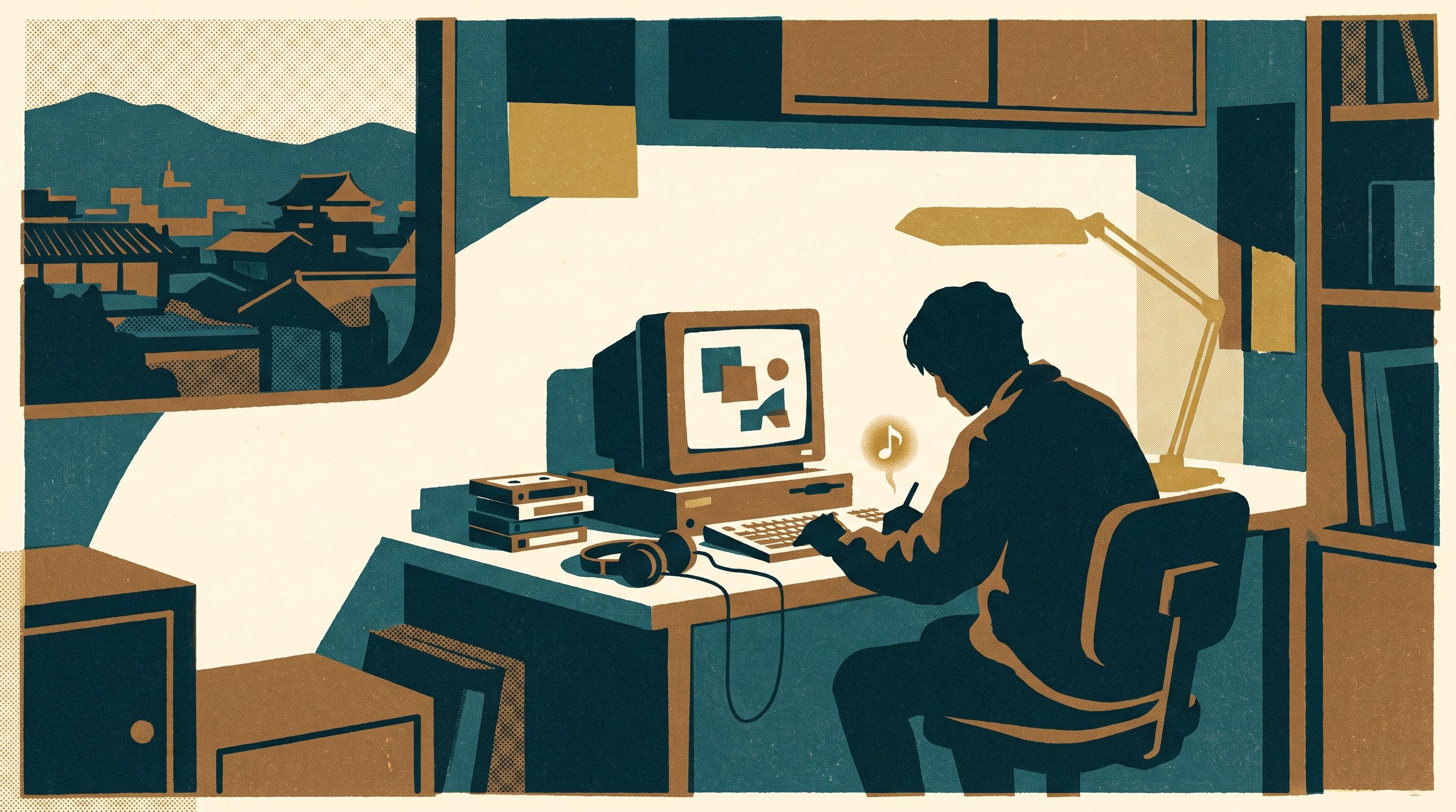 A Quiet Light — Enjoy Game Japan Museum illustration