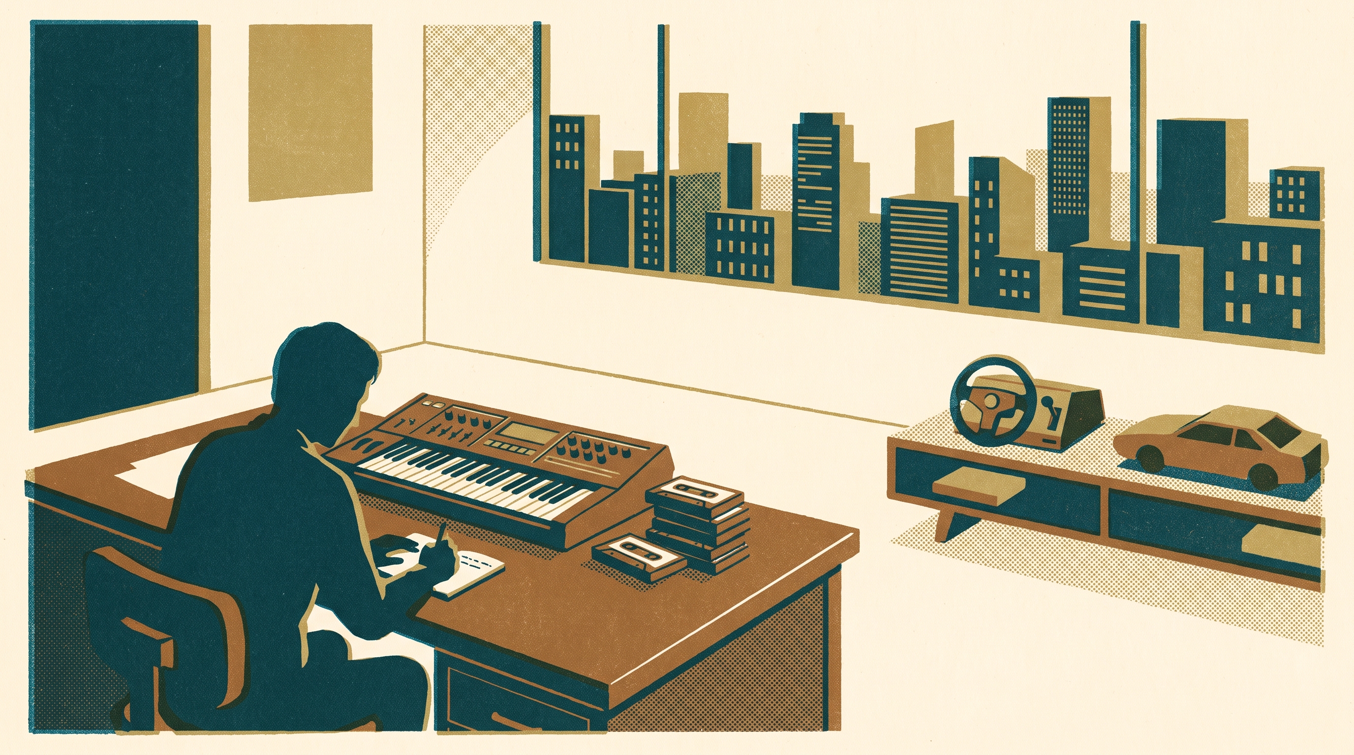 A Quiet Light — Enjoy Game Japan Museum illustration