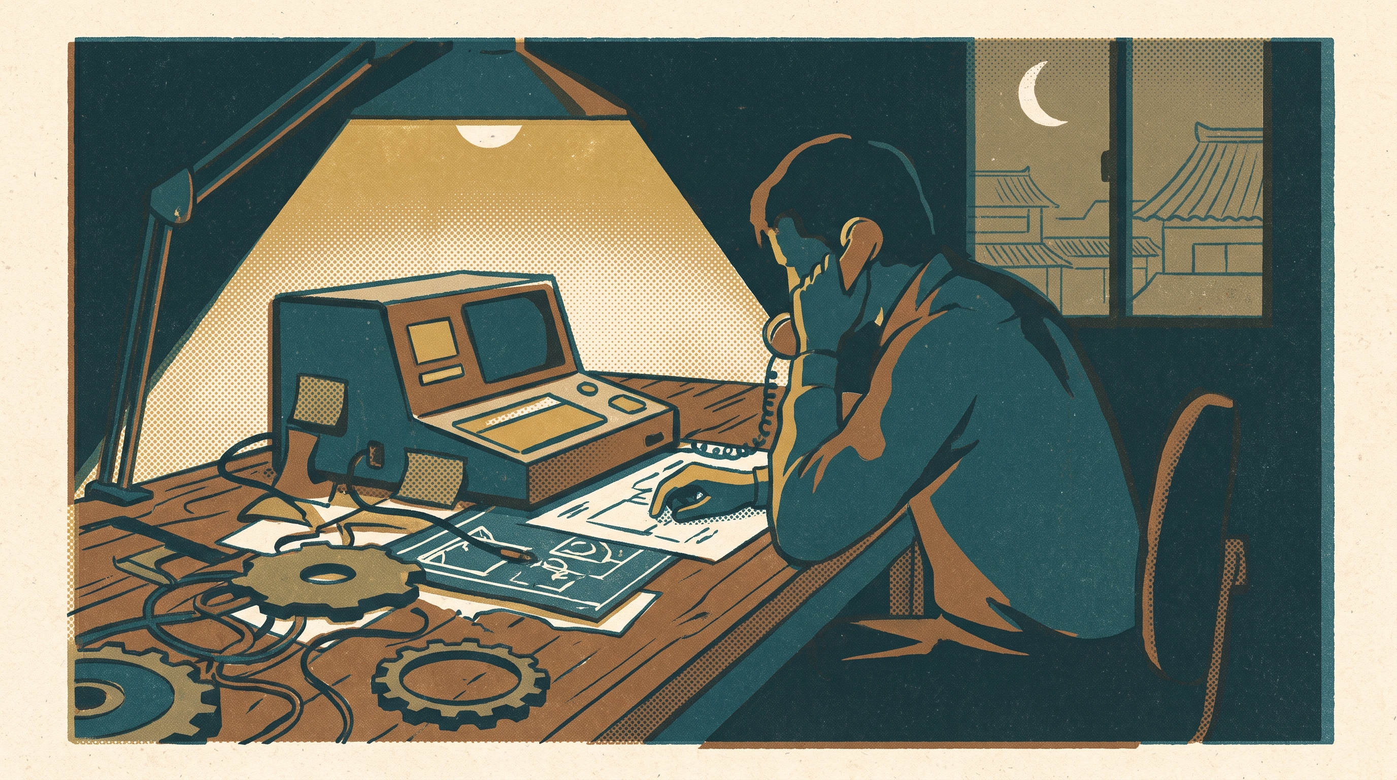 Cut Everything — Enjoy Game Japan Museum illustration