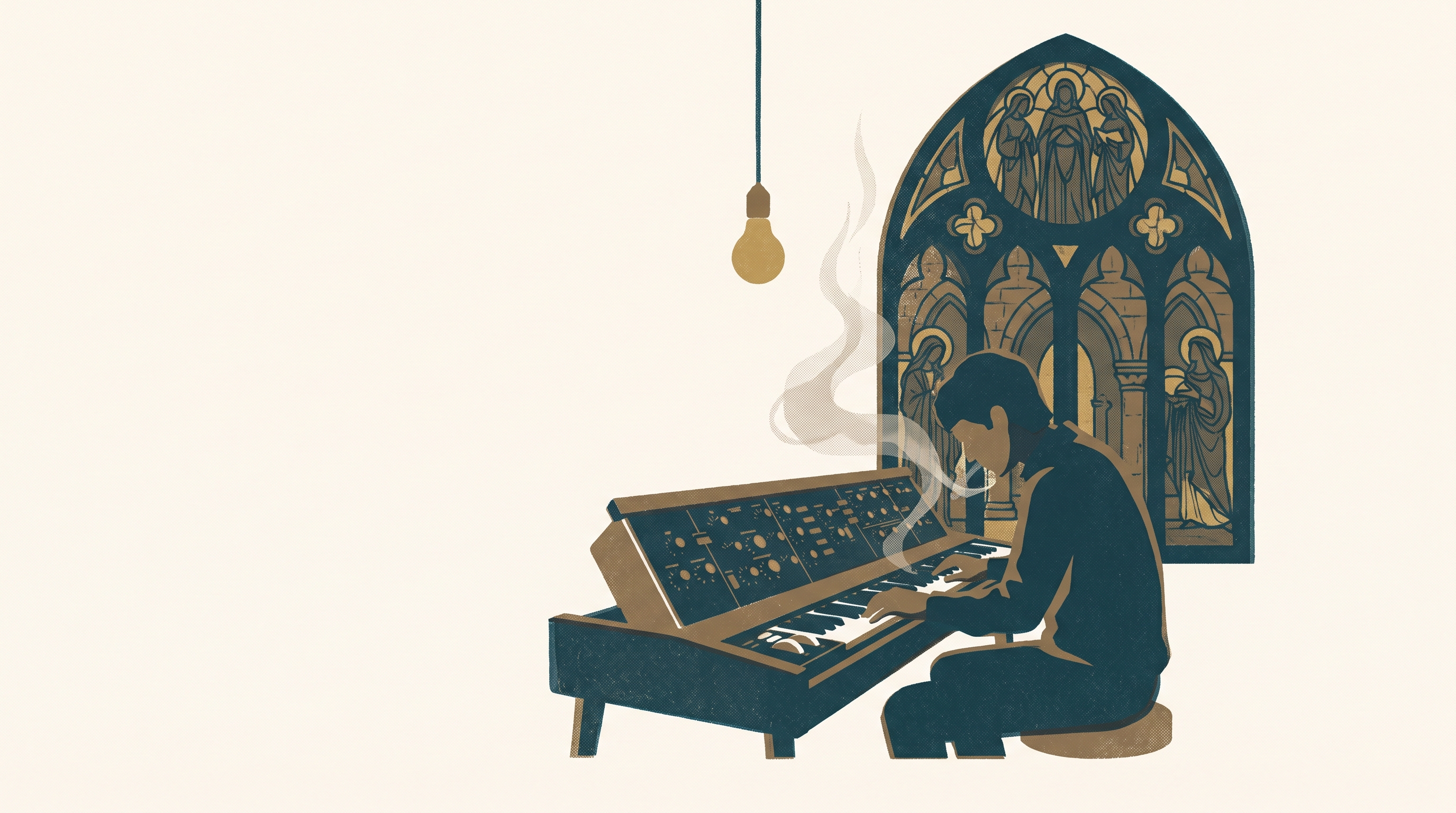 The Prog Rocker Who Scored Dark Souls — Enjoy Game Japan Museum illustration
