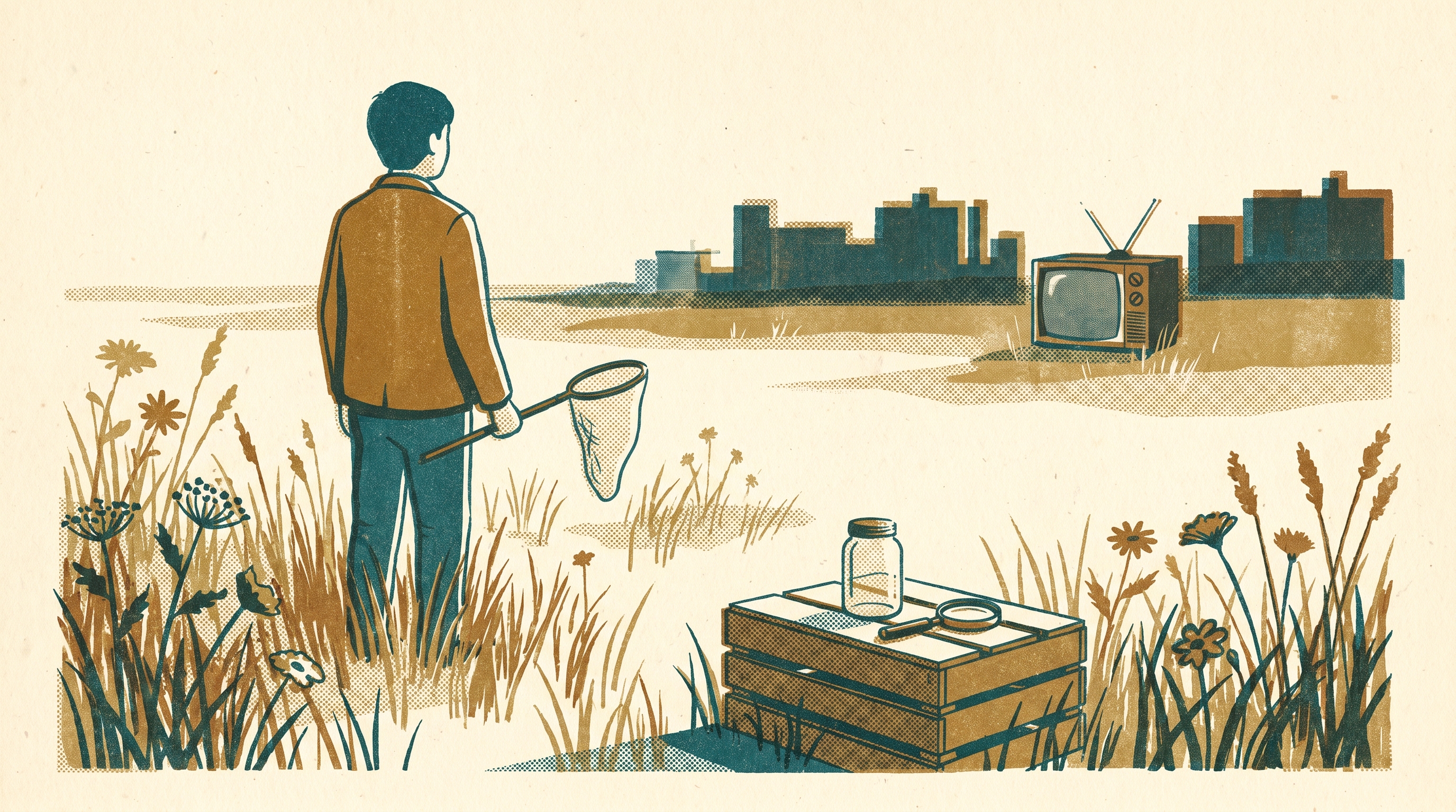 The Vacant Lot — Enjoy Game Japan Museum illustration