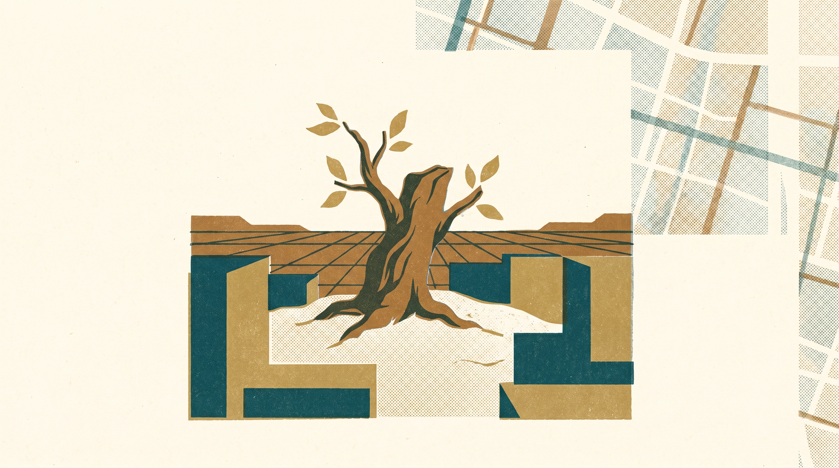 The Vacant Lot — illustration