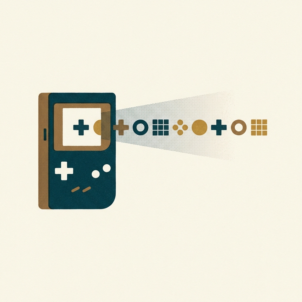 ゲームボーイと、十字ボタンが生んだ無数の遊び