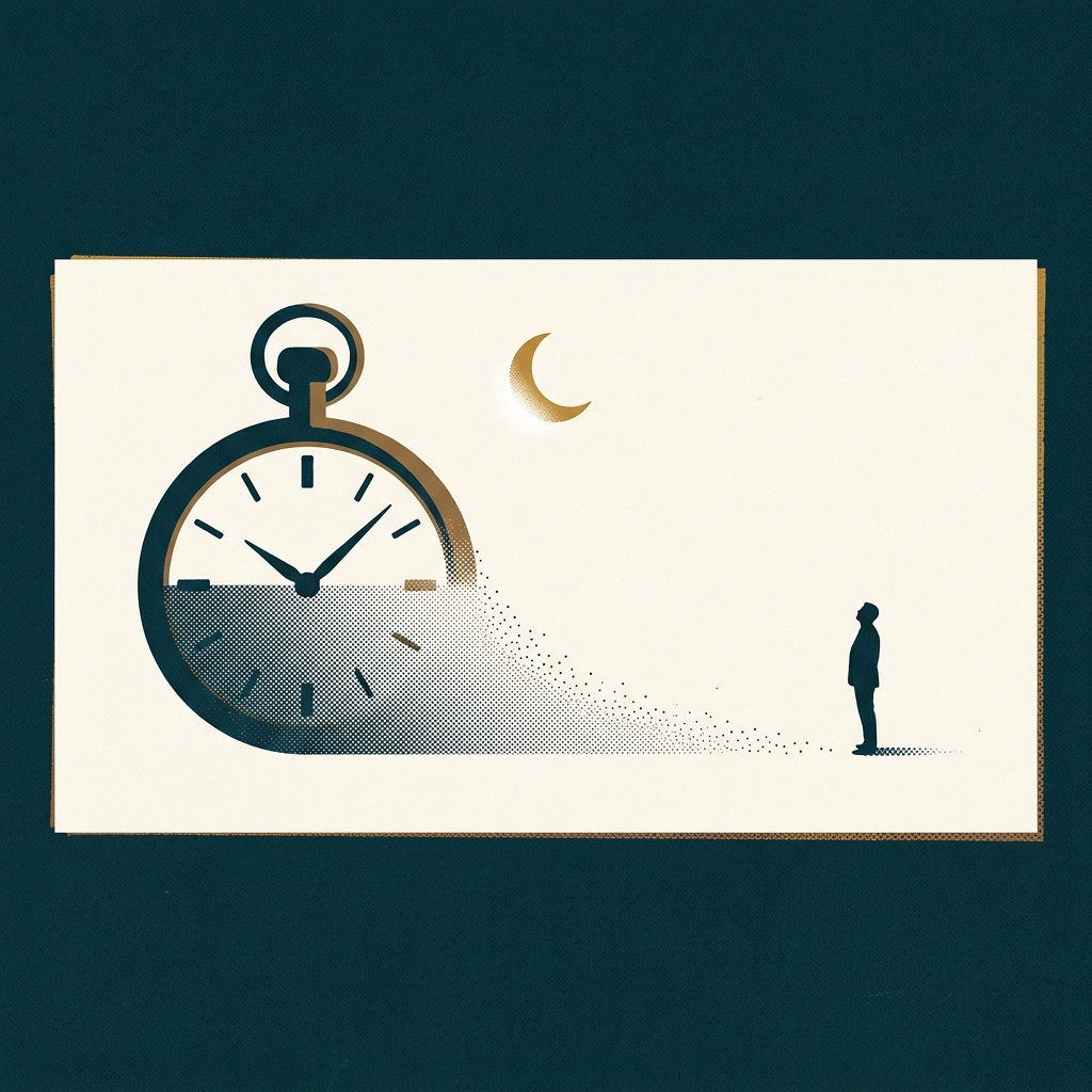 最後の朝。時間が、静かに砂のように落ちていった
